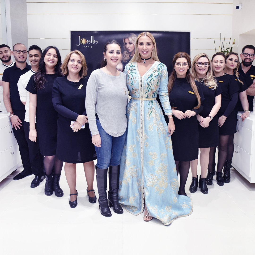 We are so happy for <a href="/JoelleMardinian/">Joelle Mardinian</a> who recently opened her tenth luxury beauty salon, Maison de Joelle in the beauty city of #Casablanca.