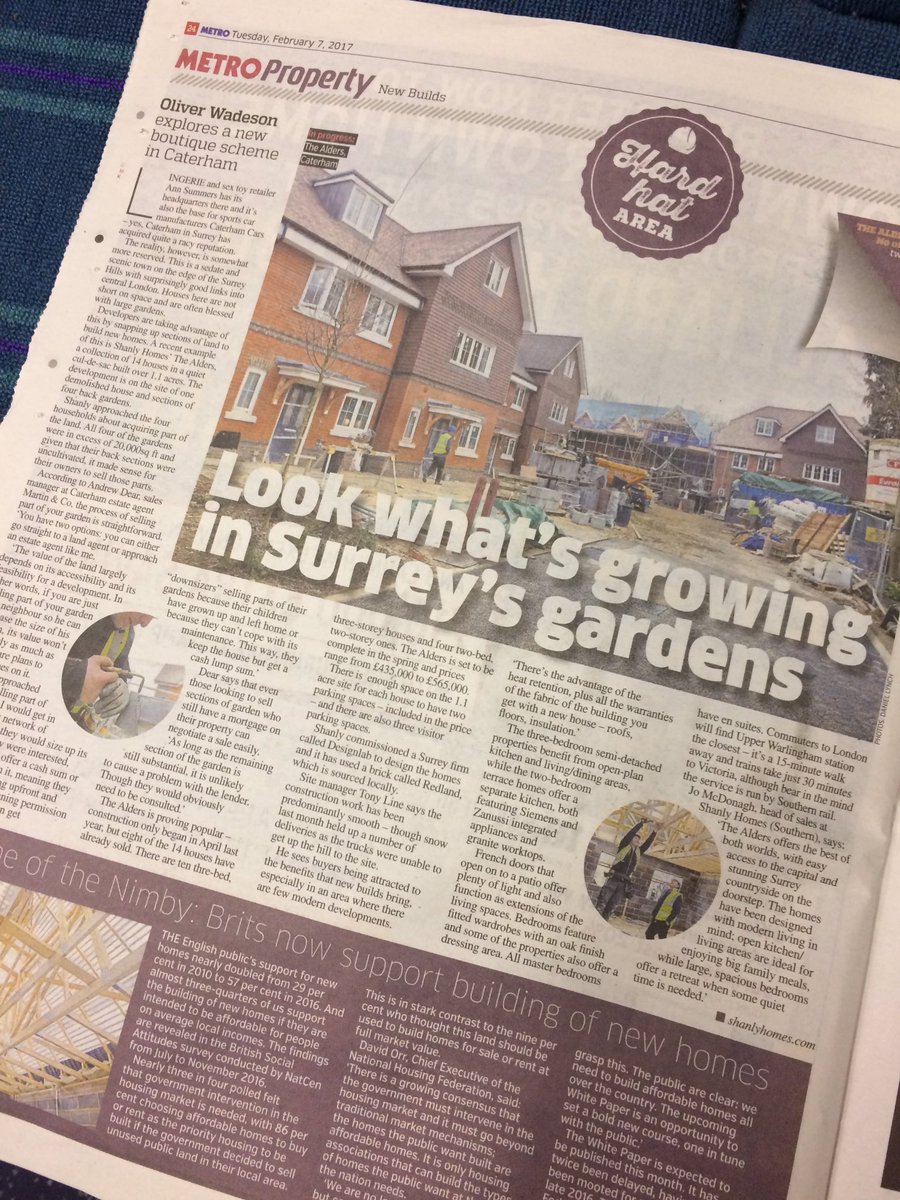 VictoriaCookPR's tweet photo. Read all about Caterham's *racy* past in today's @MetroUK @Oliwadeson @shanlyhomes #homeandproperty https://t.co/91X1F6jR8k