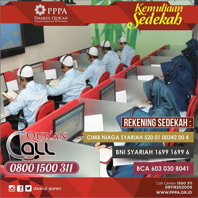 Daarul_Quran's tweet photo. 27 Ribu Santri Belajar Quran Gratis
“Membangun Indonesia dengan Al Qur’an”
Lihat Selengkapnya disini :
https://t.co/9W3VqpJAnW
#Qurancall https://t.co/7L8Flda8jn