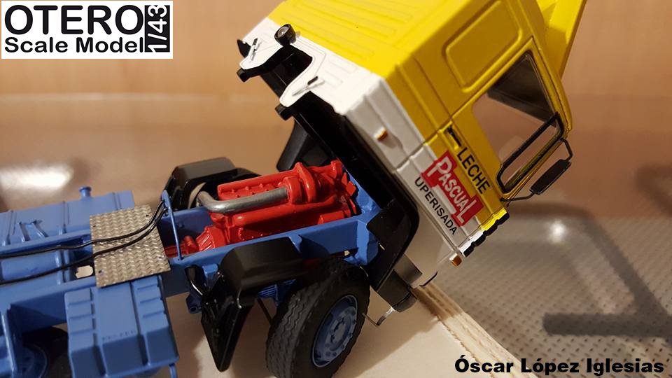 OteroScaleModel's tweet photo. Tractora #Pegaso Bocanegra de Leche Pascual. Edición especial limitada. Colección de Óscar López Iglesias. #escala43 modelo en resina. https://t.co/25mHrkdMT9