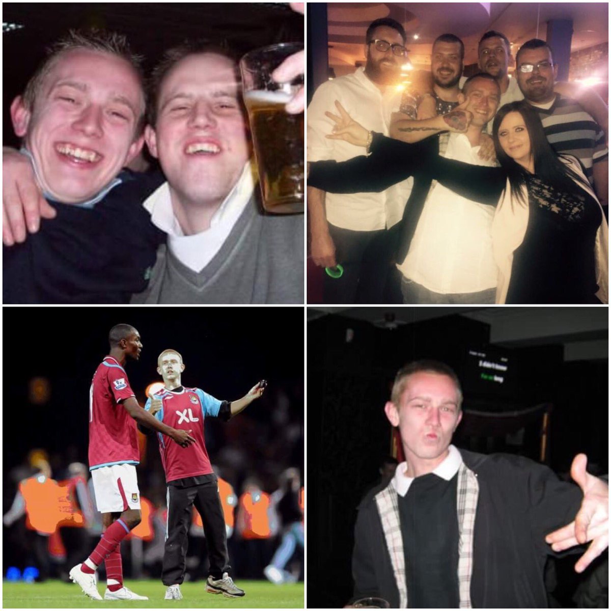 To all #WHUFC fans please pay ur respects to my cusan who will be on the big screen Saturday who passed away Friday he loved West Ham ⚒⚒