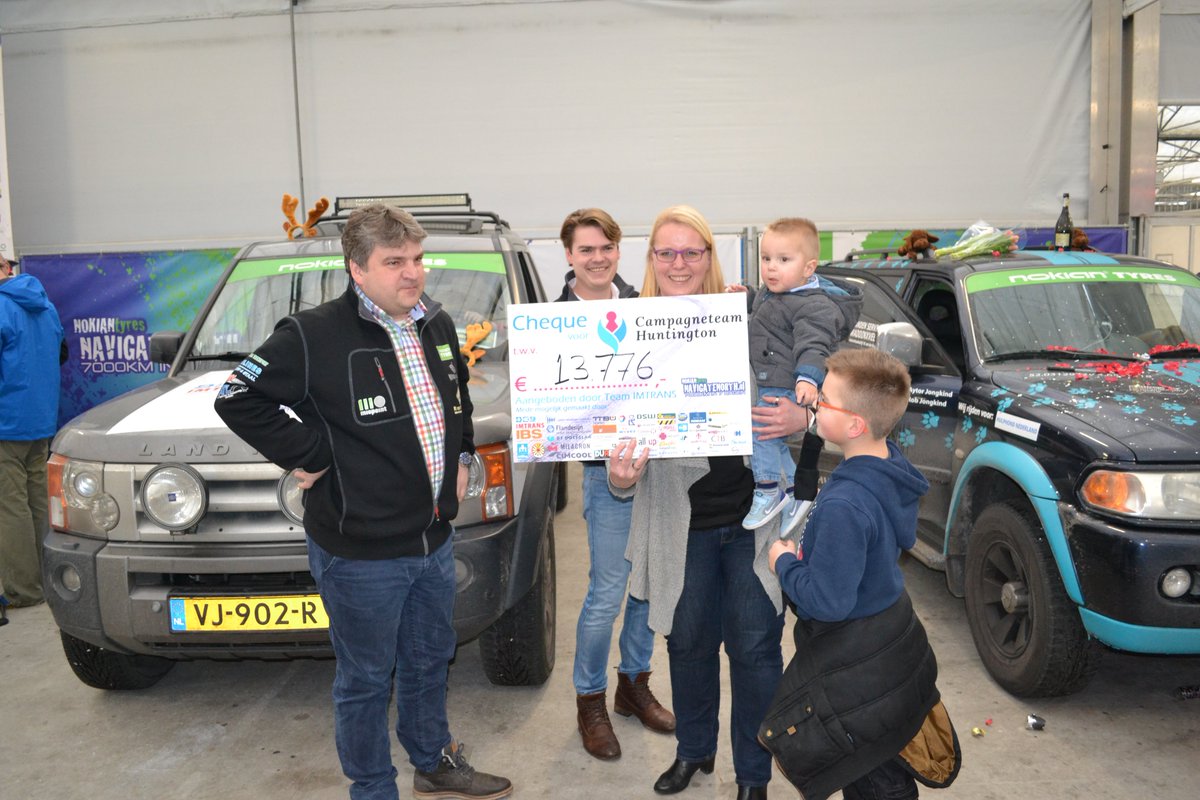 Team IMTRANS is terug met goed nieuws...13.776 euro voor Campagneteam Huntington dankzij onze sponsors !
linkedin.com/hp/update/6234…