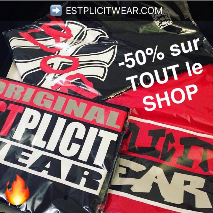 EstplicitWear's tweet photo. ⚠️ 🚨-50%🚨
➡️ https://t.co/R3DpmmL5P1
#soldes #metz #fashion #moselle #sales #thionville #paris #hiphop #urban #tshirt #estplicitwear #outfit https://t.co/jU6xQH0PcF