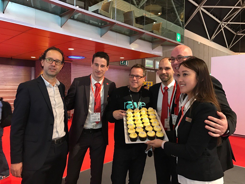 EmilyeDean's tweet photo. rAVe Scoop: We Found out that @Barco has shipped over 200,000 @BarcoClickShare units since its debut #ISE2017 https://t.co/utttmVt9gF