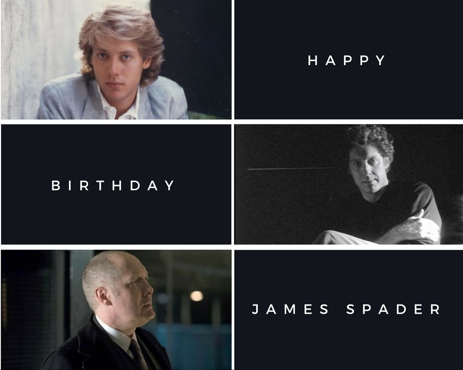 Happy 57th Birthday James Spader. 