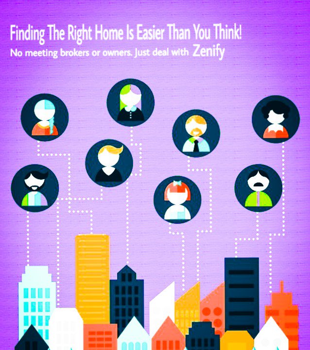 zenifyIn's tweet photo. Visit the apartment with #Zenify. If you wish to choose another, get booking amount refunded. #RentalsMadeEasy https://t.co/xg0ia5XOkH