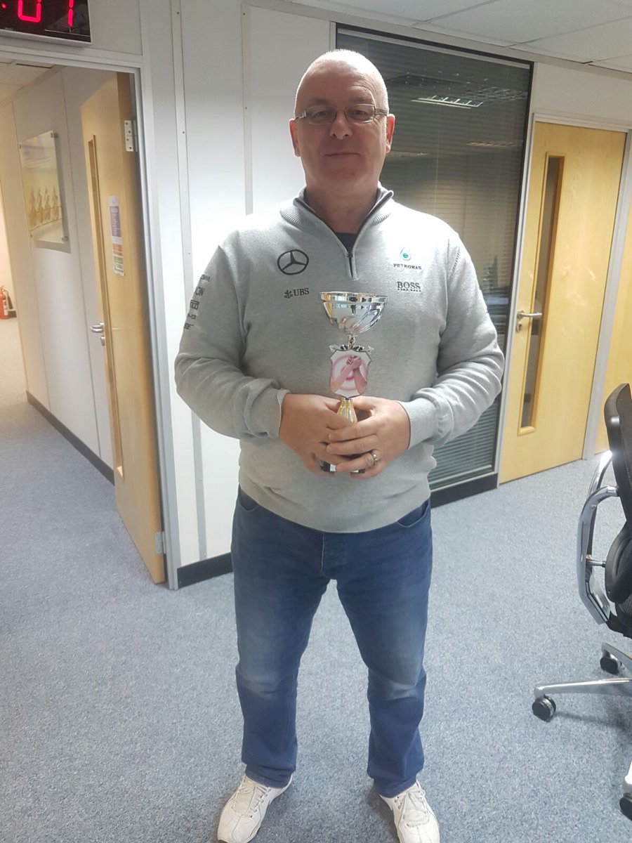 Dynamic_Medical's tweet image. The man, the myth, the legend! #TeamDynamic 2016 'Arm Wrestling' champion, Mick Rogers, with his trophy! #armwrestling #winner