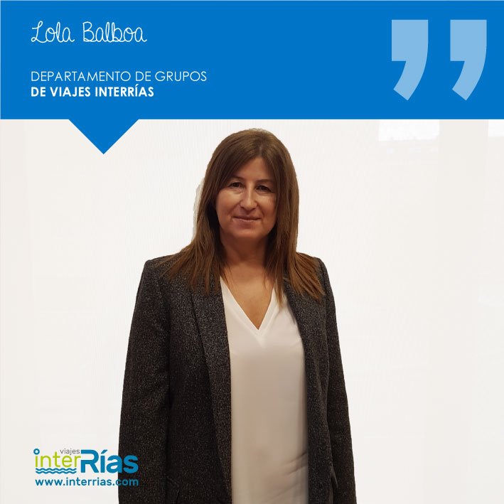 interriasviajes's tweet photo. Queremos presentaros a todos a otro de los miembros que conforman nuestro equipo..
Lola Balboa, del Departamento de Grupos. #team #interrias https://t.co/mKDWU5sqZ6