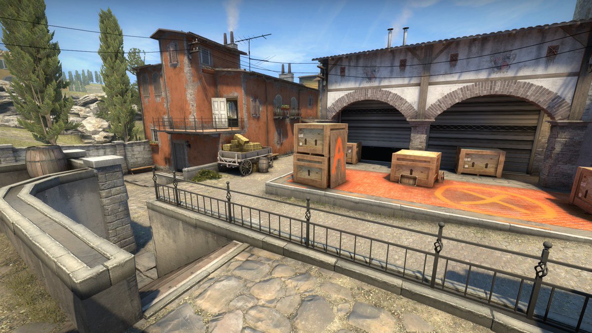 ESLCS's tweet photo. Inferno is back in active duty and this Sunday is your first chance to play it in the #Go4CSGO Europe Series - https://t.co/mNgSUDIUQ9 https://t.co/qic5KvxAIO