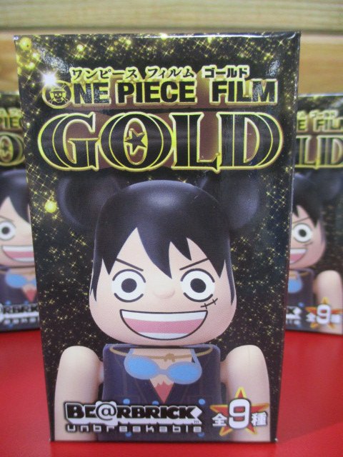 One Piece 麦わらストア名古屋店 おすすめ商品 One Piece Film Gold Be Rbrick 全9種 648円 税 好評発売中 麦わらストア Onepiece