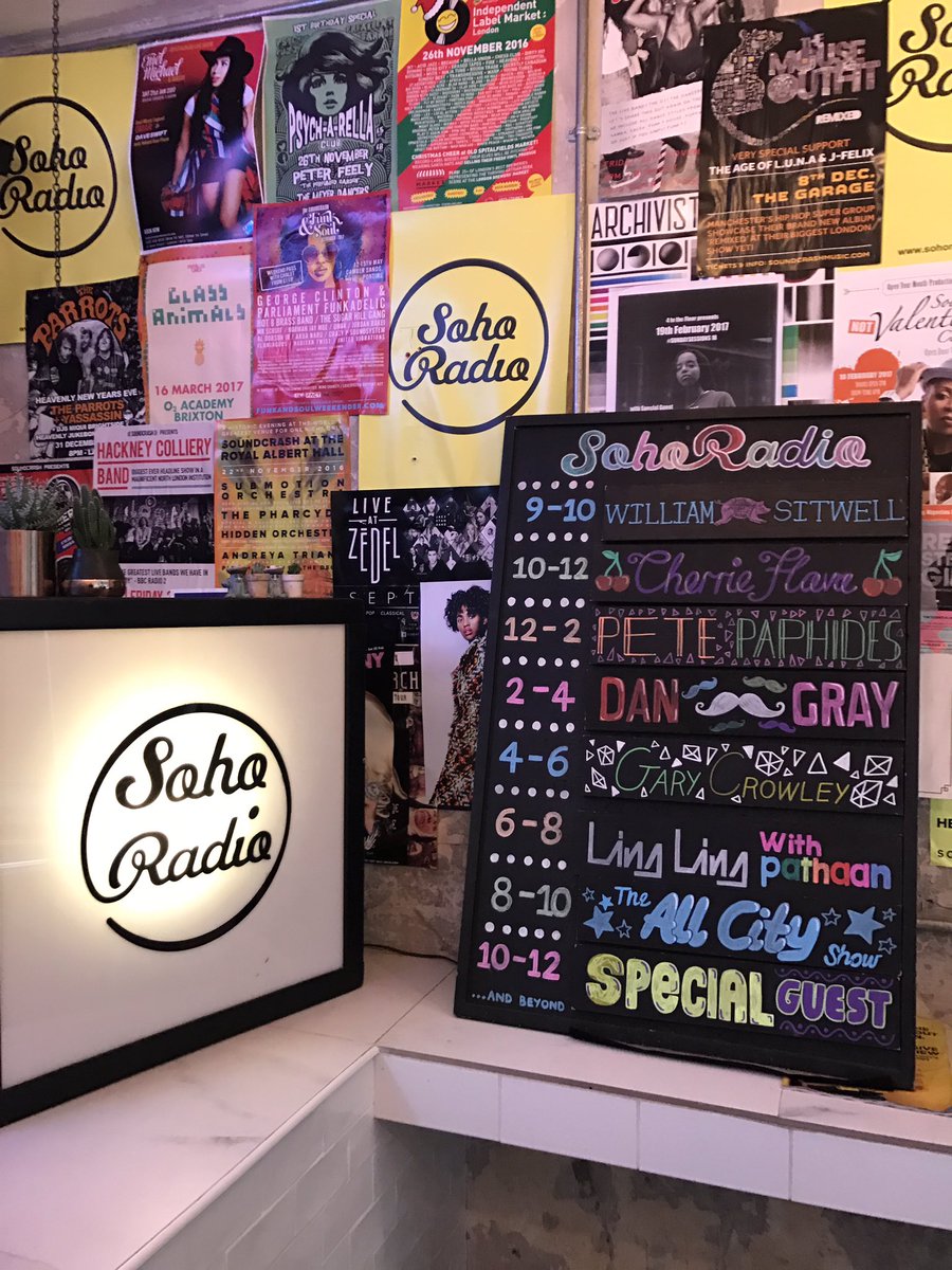 TUESDAY'S MENU: <a href="/WilliamSitwell/">William Sitwell</a>, <a href="/RecordsMIC/">MIC</a>, <a href="/petepaphides/">Pete Paphides</a>, <a href="/GCPunkNewWave/">GC's Punk & New Wave</a>, <a href="/LingLingAffairs/">Ling Ling</a>, <a href="/theallcityshow/">THE ALL CITY SHOW</a> and @ohaaronrush 📻