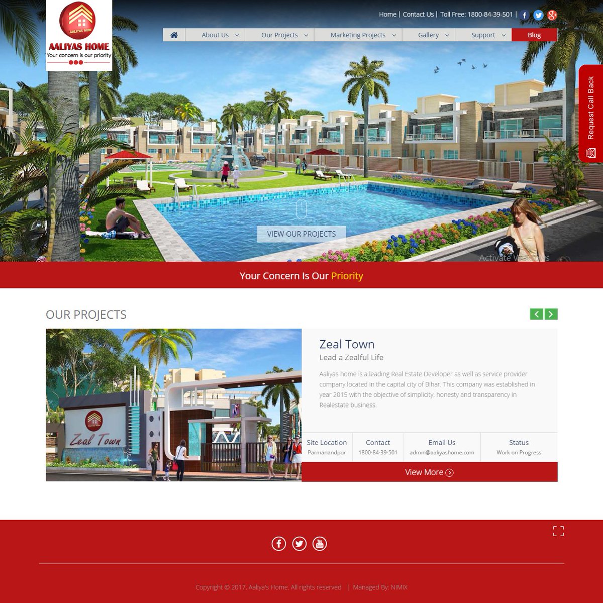 Nimixtechnology's tweet photo. website Redesign of Aaliyas Home Pvt. Ltd.
#NimixTechnology #3Ddesign #WebSolutions #GraphicDesigning #BrandDesign #LogoDesign #WebDesign https://t.co/RmyuIqupTr