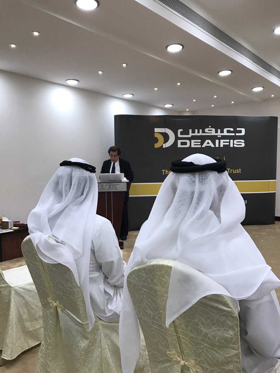Great seminar on U.S. foreign trade policy and how it impacts UAE companies. Many thanks to Deaifis law firm.