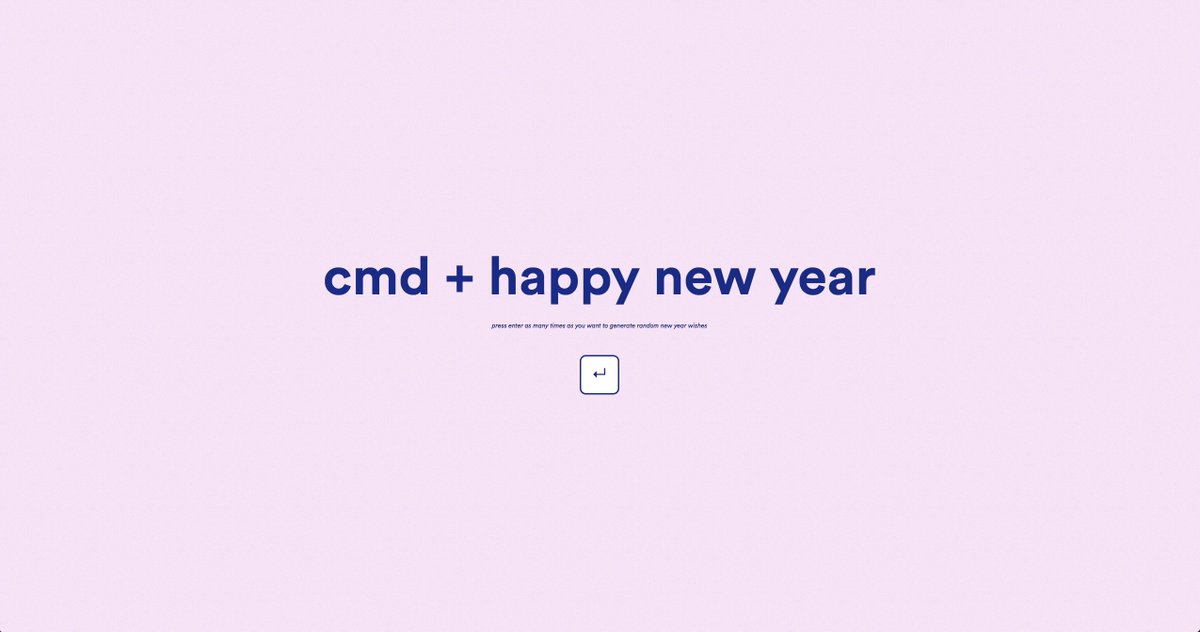 cmdand's tweet image. #cmdand happy #newyear. What our #wishes looked like this year :) #random wishes #generator cmdand.com