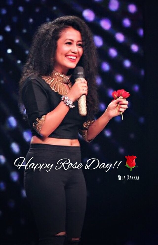 iAmNehaKakkar's tweet image. Happy #RoseDay My Loves!!!! 🌹