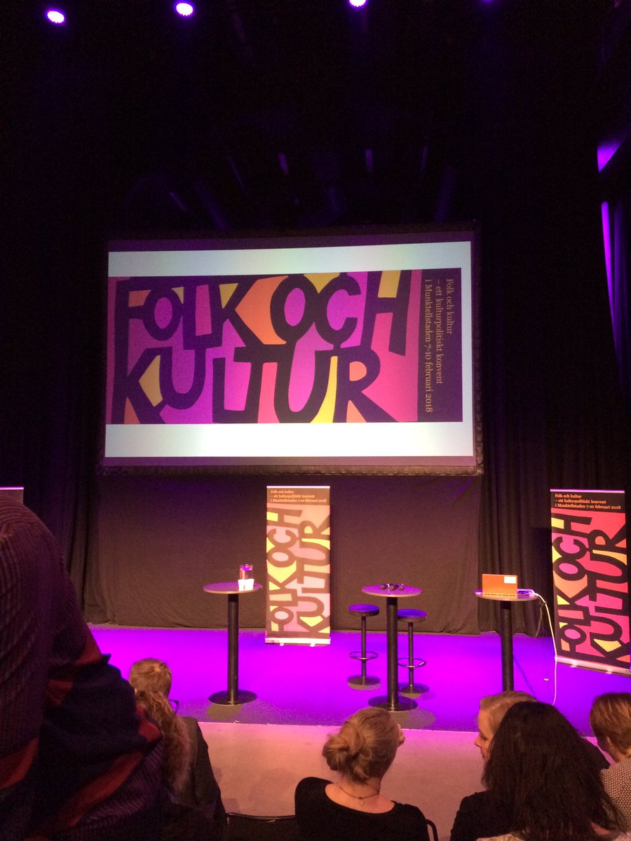Idag i Eskilstuna på uppstartmötet för #folkochkultur