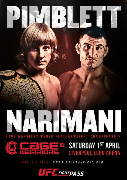 Pimblett to defend title against Narimani at CW82
👀
thesprawlmma.com/eng-us/news/pi…