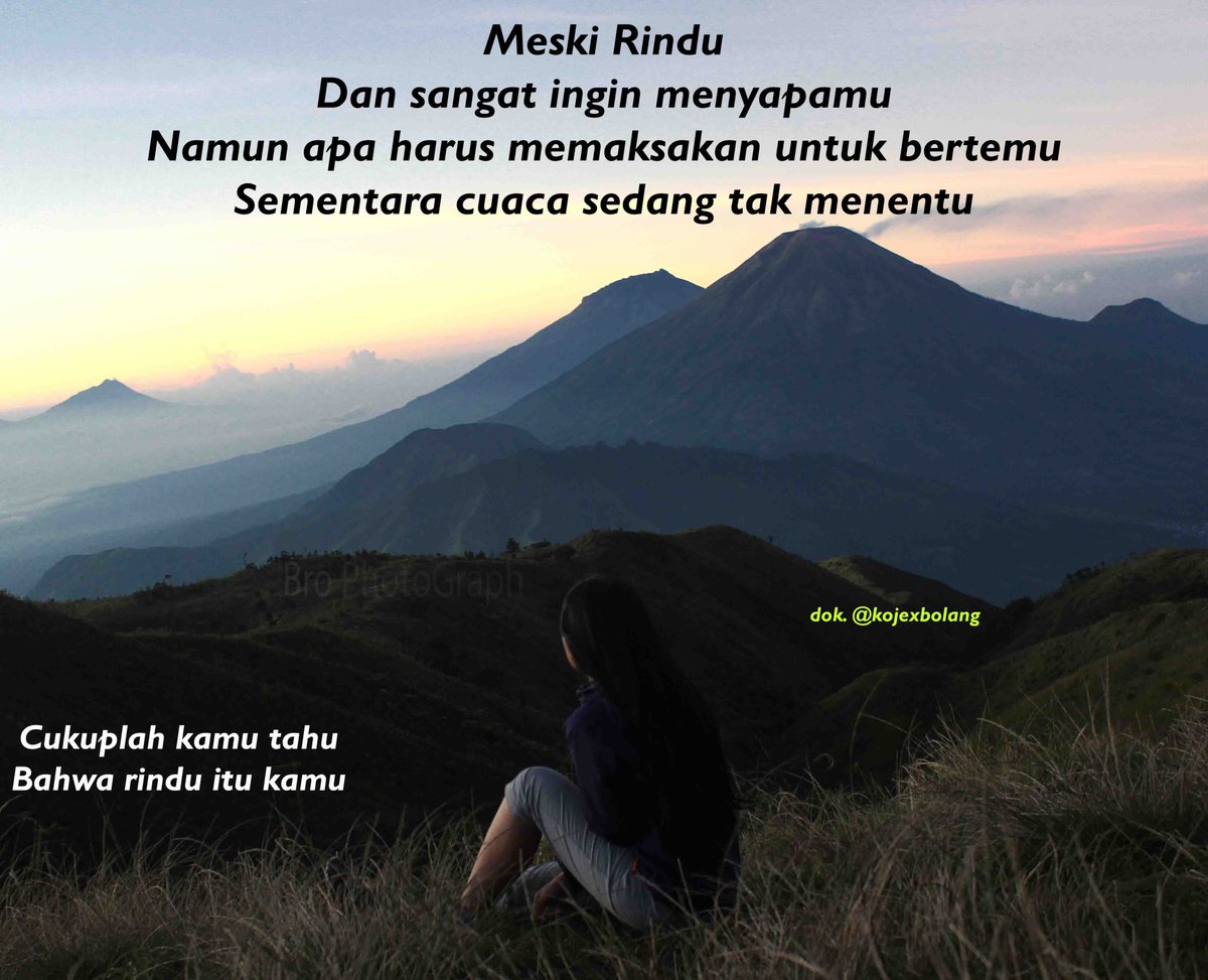 urbanhikersINA's tweet photo. Jangan memaksakan untuk mendaki. Sementara kondisi, kurang mendukung suasana hati. PS : ini buat gunung nung https://t.co/X48SFUiNEh