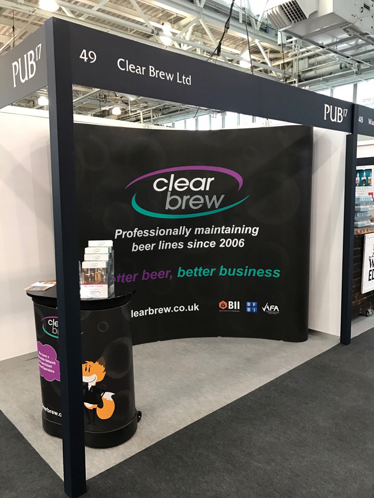 Build it and they will come #PUB17 #beer #beerlinecleaning