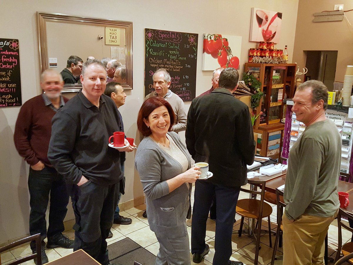 A bit of business at <a href="/BMNetworking1/">BM Networking</a> this morning