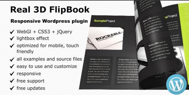 ThemeForrest's tweet image. Real 3D FlipBook 2.35 – WordPress Plugin - themeforrest.org/free-download/… #ThemeForest