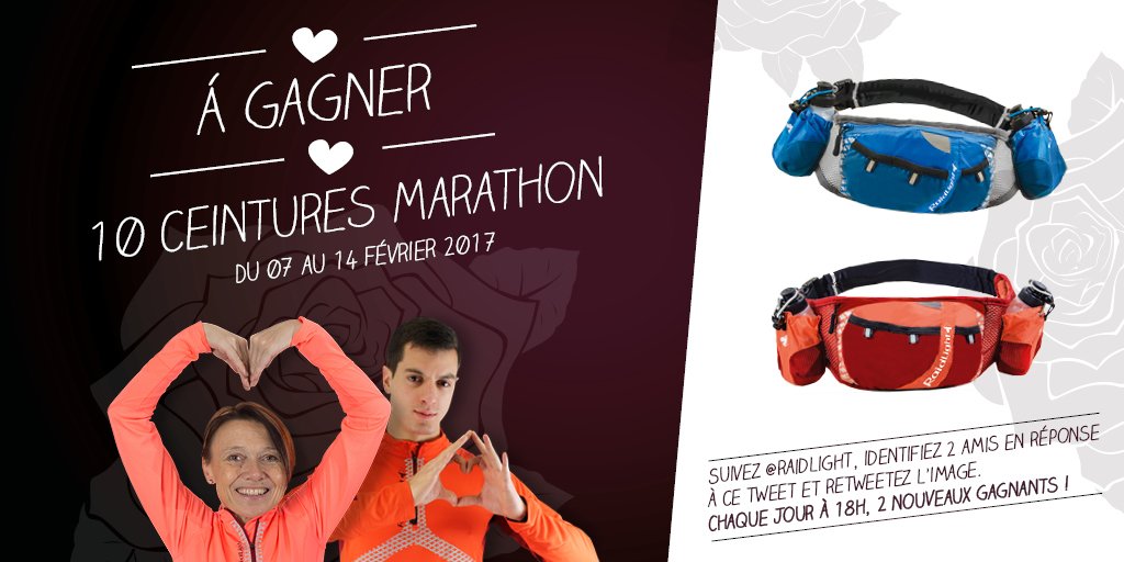 raidlight's tweet photo. ⚠ JEU-CONCOURS ⚠
Pour la saint-Valentin, on vous gâte ! Il vous suffit de suivre les instructions de l’image.
Bonne chance !
#valentinesday https://t.co/c6WXZbBBom