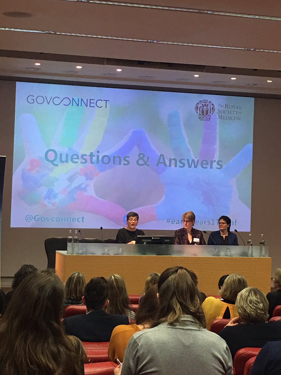Fantastic conference with regards to health in early years #earlyyears17conf #royalsocietyof medicine #earlyyears