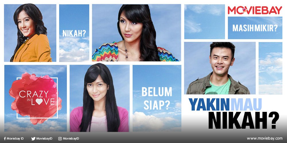 topTV_IND's tweet photo. YAKIN MAU NIKAH? Mendingan Topers nonton dulu film ini via apps Moviebay di https://t.co/hBkYQHSGyV GRATIS! #CrazyinLove https://t.co/86z7JZ8N0R