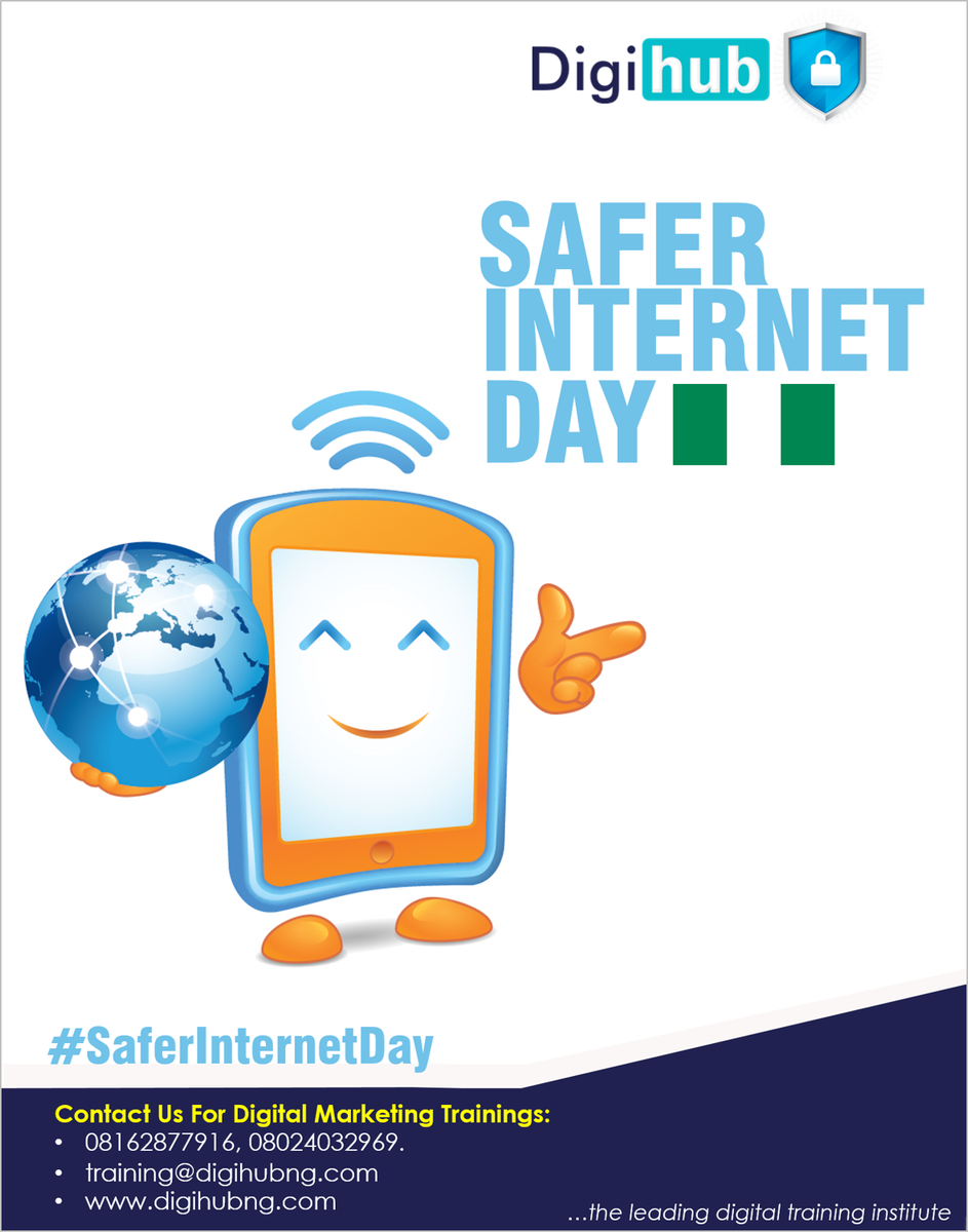 Digihublive's tweet photo. Be the Change. Unite for a better internet Nigeria🇳🇬 #SaferInternetDay @ayeniekundayo @Google @TrafficChiefNG @Omojuwa @accesstraining https://t.co/IIWKmzftcs