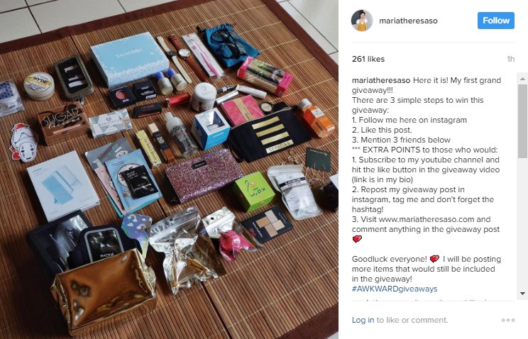 jothegreat49's tweet photo. What are you guys waiting for! Join @mariatheresaso 's Grandest Giveaway... yet! you may follow her on IG #AWKWARDGiveaway https://t.co/E1k3E2UkI8