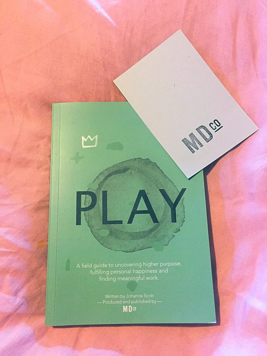 MichaelaTiller's tweet image. Hot off the press! My copy of Play arrived today - so excited, can't wait to explore it. Thank you @MakeDoCo @JohannaScott