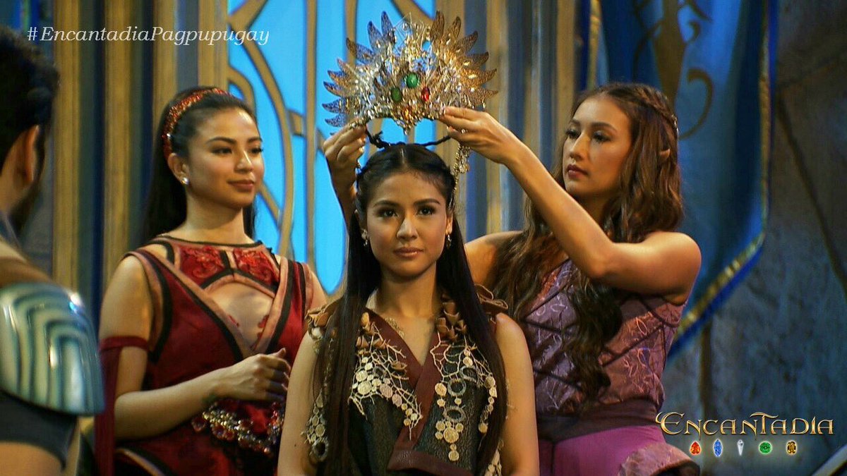 GlaizaNatics16's tweet photo. Ang bagong Reyna ng Lireo #EncantadiaPagpupugay https://t.co/3LCGVb8pga