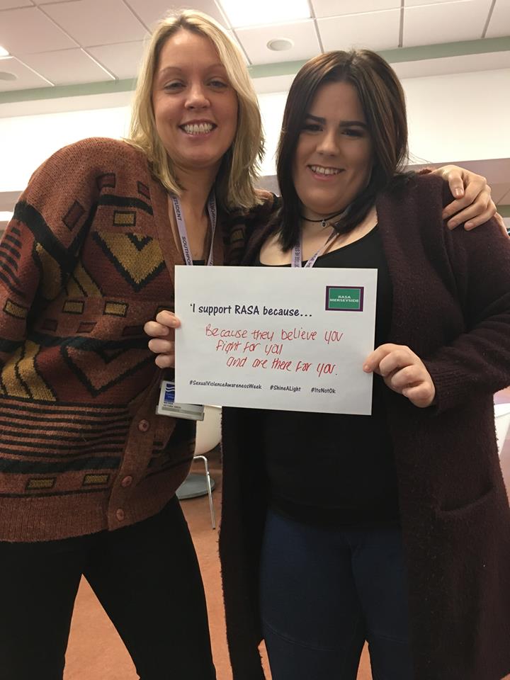 rasa_merseyside's tweet photo. We believe, we fight &amp; we are always here for you! #ShineALight #ItsNotOk https://t.co/unuV5JUx5C