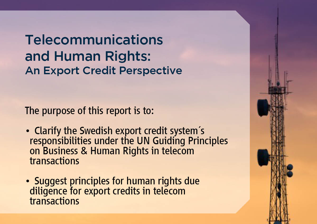 ihrb's tweet photo. New IHRB report into the #humanrights responsibilities of export credit agencies around telecoms. https://t.co/l6Hbp9ucWq #bizhumanrights https://t.co/hZ7ichzGHL