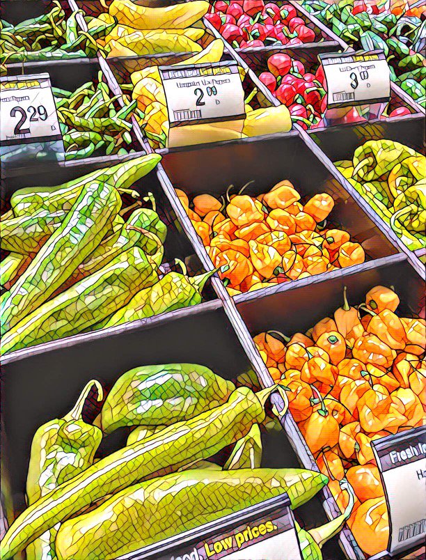 BrenHaas's tweet photo. Peppers at the market. #foodie #market #gardenchat https://t.co/pRn963pEg6