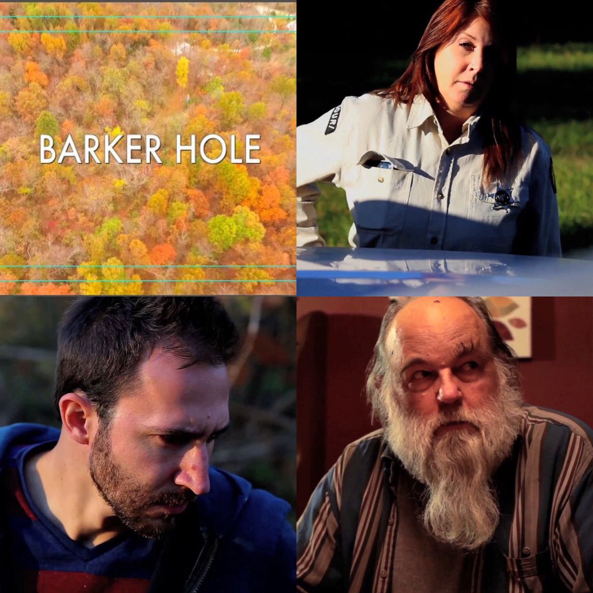 Wastelander02's tweet photo. Screen shots from upcoming crime drama, Barker Hole. #Webseries #crimefiction #crime #murder #MurdochMysteries #truedetective #ozarks https://t.co/HG2oAHMdsZ