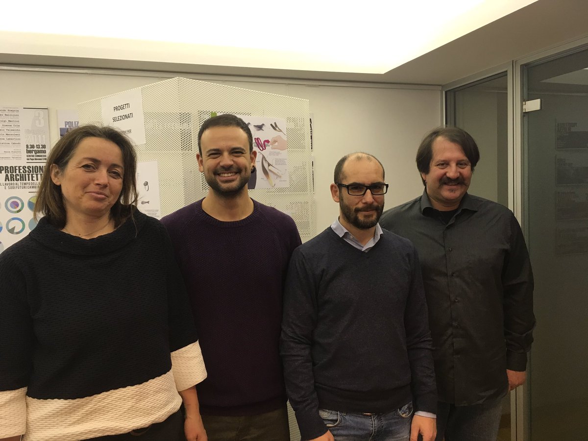 ArchitettiBG's tweet photo. Presentati oggi i tre progetti finalisti di "artigianato e design: opportunità per nuovi mercati" insieme a #Cnabergamo e a #Forgiapizzi https://t.co/TCWoih1xPd