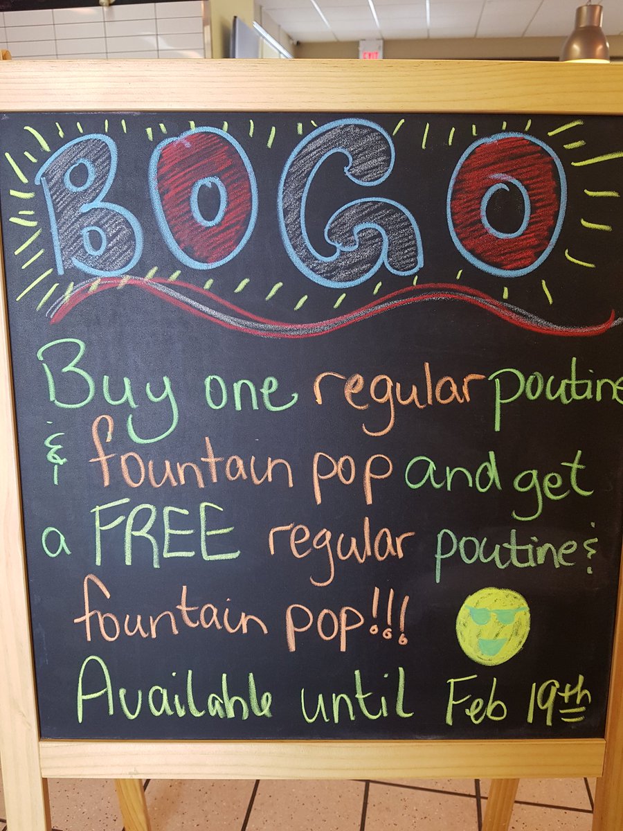 ConeyIslandCafe's tweet photo. BOGO!!! After 50 retweets we will draw a winner from a free poutine! #coneyislandpoutine  #coneypoutines #coneyspecials https://t.co/pdcb4LEyPD