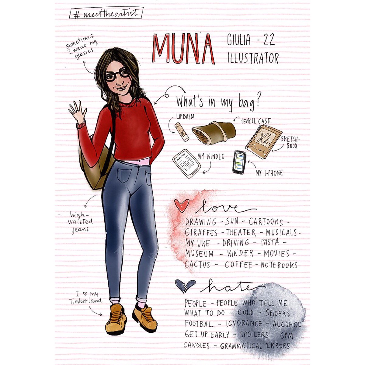giuliaferrari95's tweet photo. Non resisto, gioco anch'io 🙌
La bella iniziativa #meettheartist
Mi trovi su ➡️ https://t.co/0DtHxkOUNp https://t.co/L35Vbdm6T7