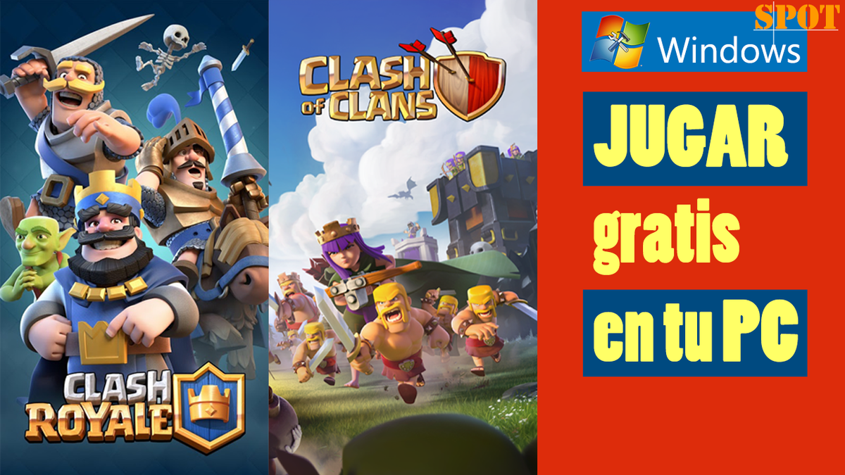 WindowsReparar's tweet image. Qué hacer para jugar a lo grande en tu #PC a los juegos #Android Clash Royale y Clash of Clans... youtu.be/LJGeBU2UgmM