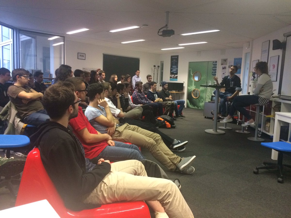 projetneo's tweet photo. Hub talk avec Antoine Girard, CEO de @TableOnlineTlse à @EpitechToulouse https://t.co/rvl4QYfrxe