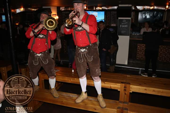 KlausPosaune's tweet photo. Another cracking weekend of #oompah with @DHB_Band making our Cheltenham debut...! https://t.co/X1os2C1Jwl