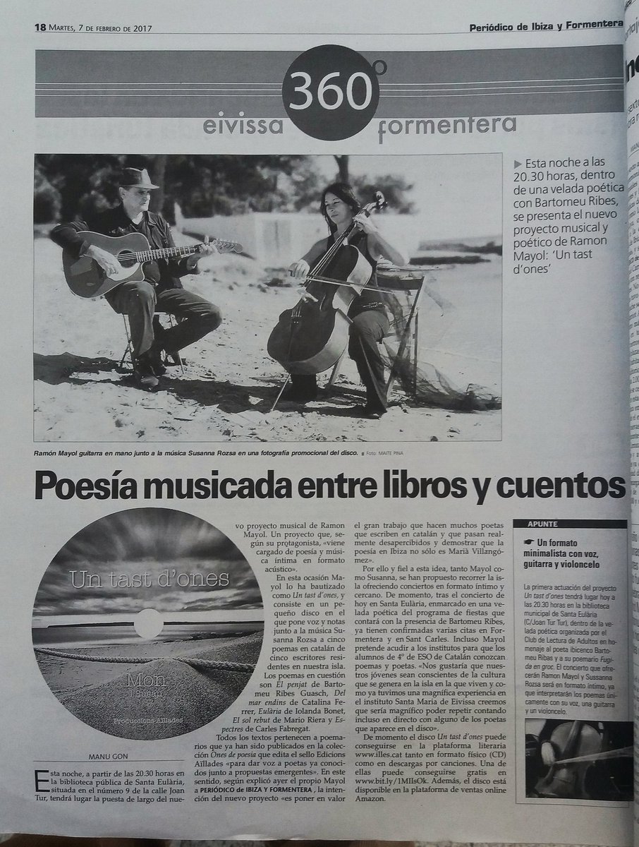 ProduIlles's tweet photo. #UnTast
Avui, Un tast d'ones a la biblioteca de Sta Eulària des Riu https://t.co/xYg3CvLnae