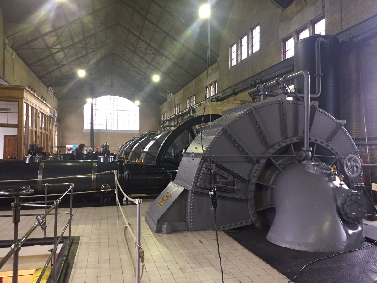 Op bezoek bij de broer van het @Stoommachinemuseum (#Medemblik): <a href="/woudagemaal/">Ir.D.F. Woudagemaal</a> in Lemmer.