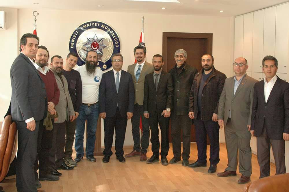 Denizli Emniyet Müdürü Mevlüt Demir'e misafirperverliği için teşekkür ederiz. @DenizliEmniyeti