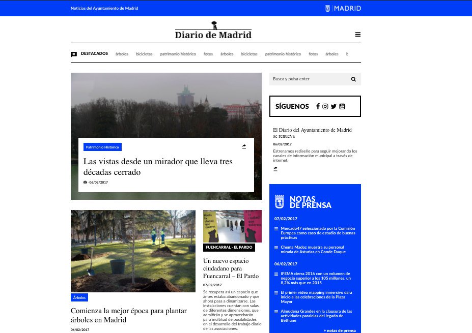 El <a href="/diariomadrides/">Diario de @Madrid</a> se renueva: bit.ly/2jXTzLG