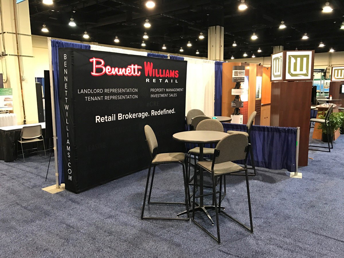 bennettwilliams's tweet photo. It's almost showtime! Don't forget to stop by our #MidAtConf booth, #418! @ICSC https://t.co/JCKK782VP6