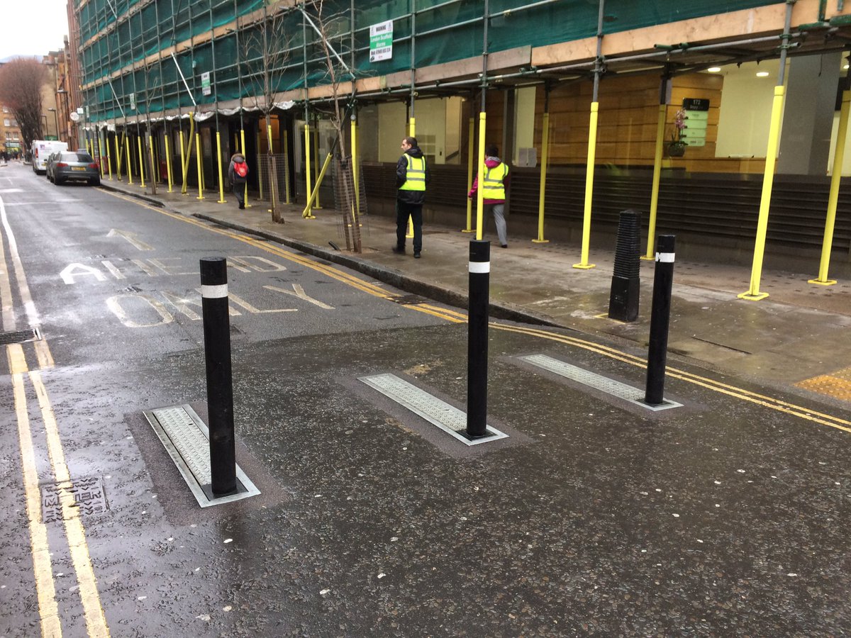 The London school blocking roads to stop vehicles. New pilot to improve safety, cut pollution &amp; encourage walking. More 1330 / 1830 BBC1