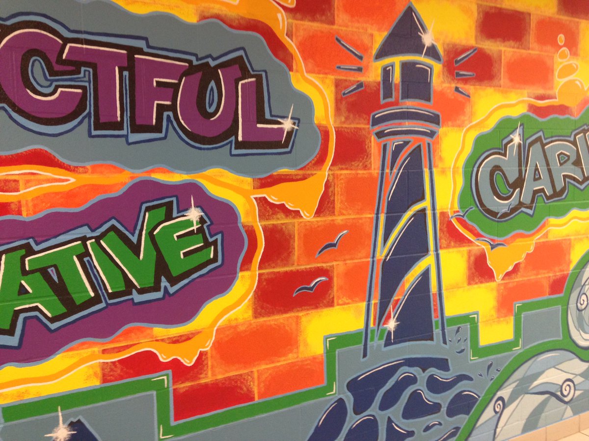 RTMSVisualArts's tweet image. More pics of the RTMS mural! @ARTS_PDSB @rtmsriptide #pdsbVart