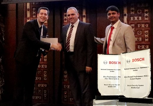 OptimizaME's tweet photo. Optimiza won awards for #Best Sales Performance 2016 in the #Levant & #Best Sales Performance 2016 for #Fire_Alarm_Systems @Bosch https://t.co/VFekluzS98
